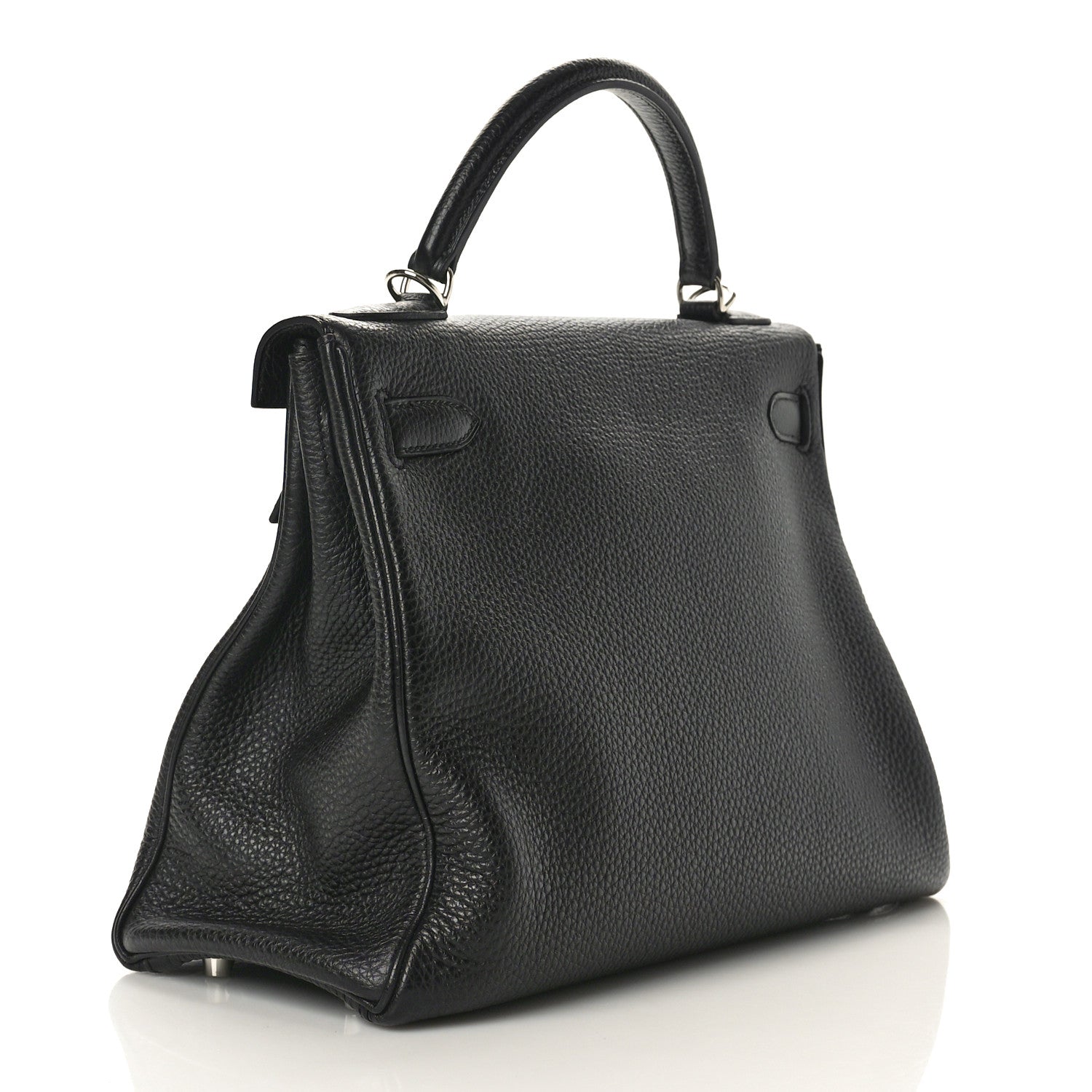 Hermes Togo Kelly Retourne 32 Black 2 of 9