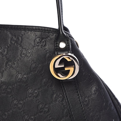 Gucci Guccissima Medium GG Twins Shoulder Bag Black 12 of 12