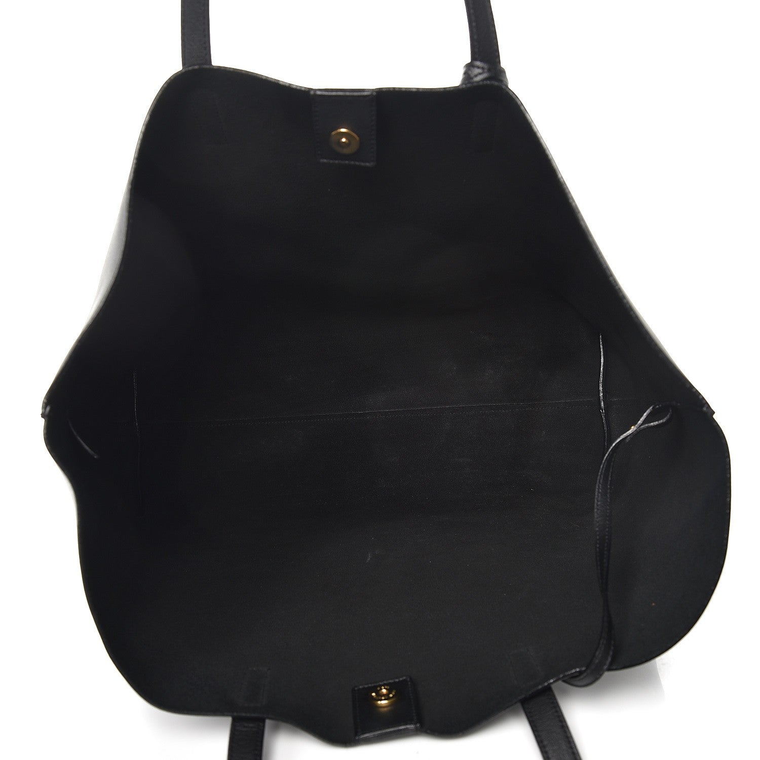 Saint Laurent Calfskin Large Shopping Tote Black 5 of 8