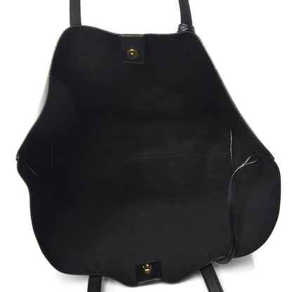 Saint Laurent Calfskin Large Shopping Tote Black 5 of 8