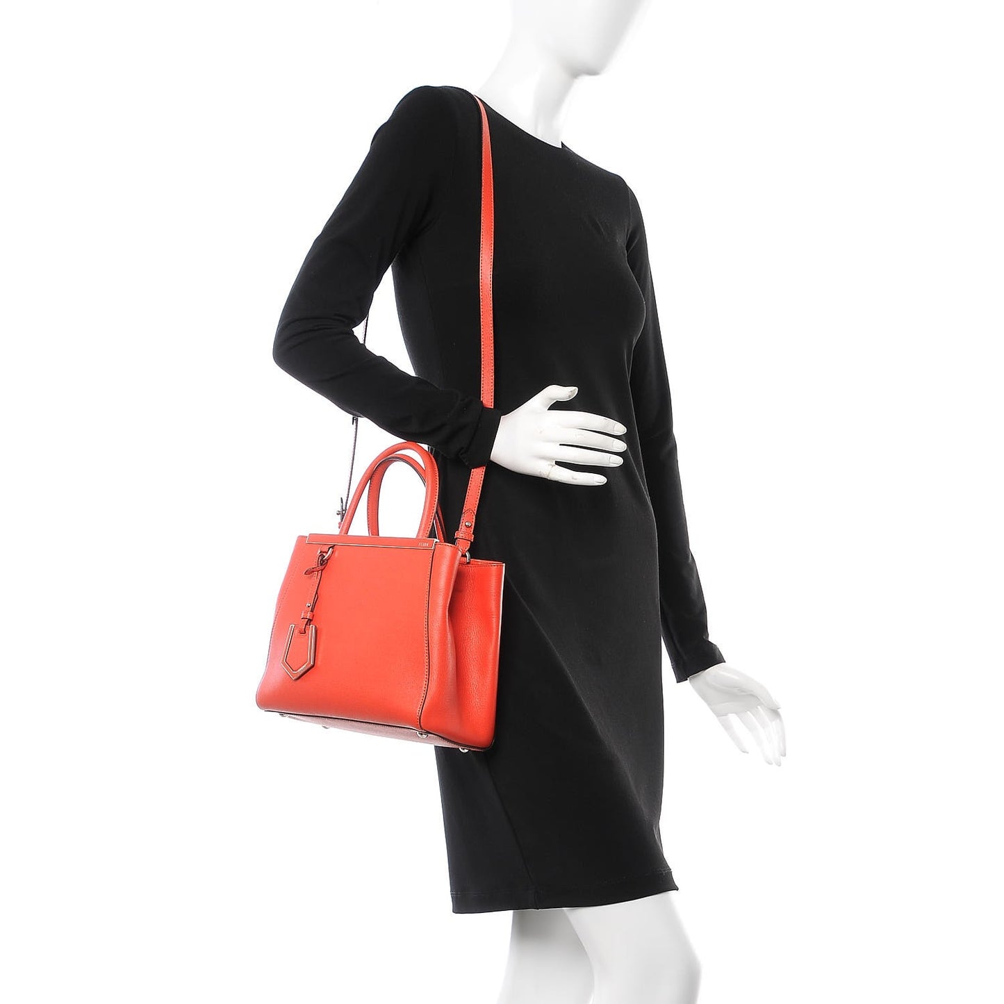 Vitello Elite Petite 2Jours Tote Papavero