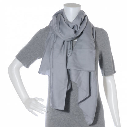 Louis Vuitton Etole Jali Silk Cashmere Monogram Shawl Grey 4 of 7
