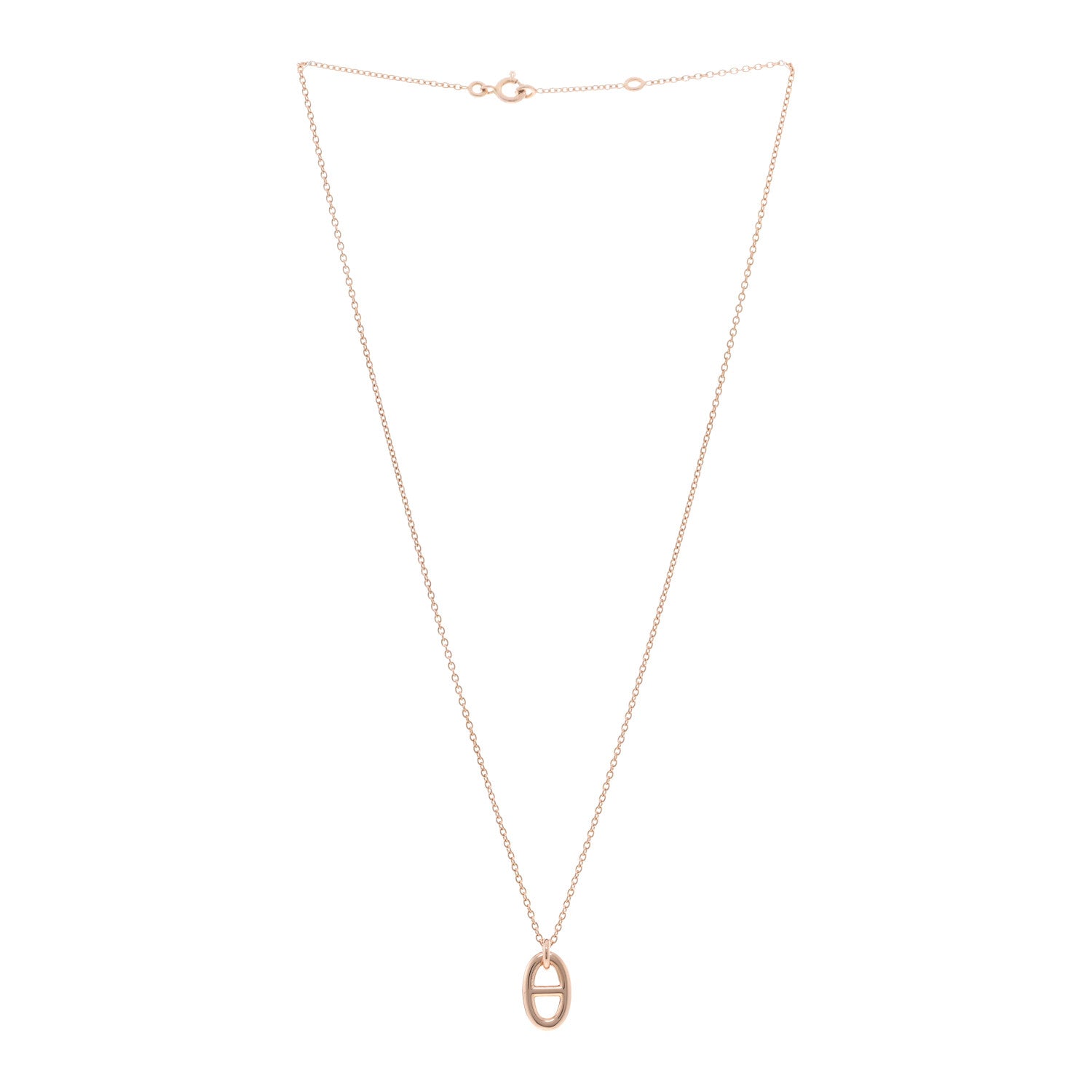 Hermes 18K Rose Gold PM Farandole Pendant Necklace 3 of 6