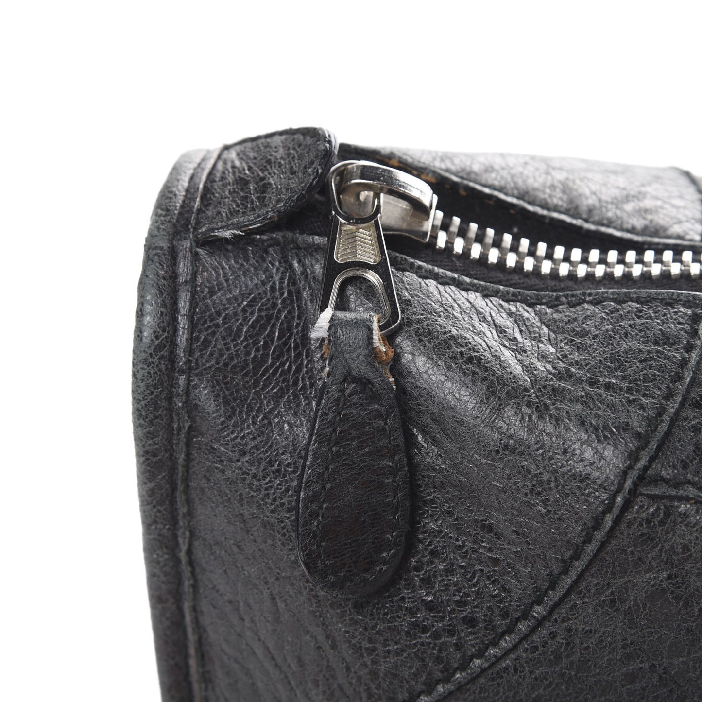 Agneau Giant 21 Silver Hardware Work Black