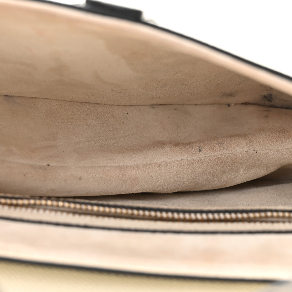 Christian Dior Grained Calfskin Saddle Bag With Strap Latte 8 of 29