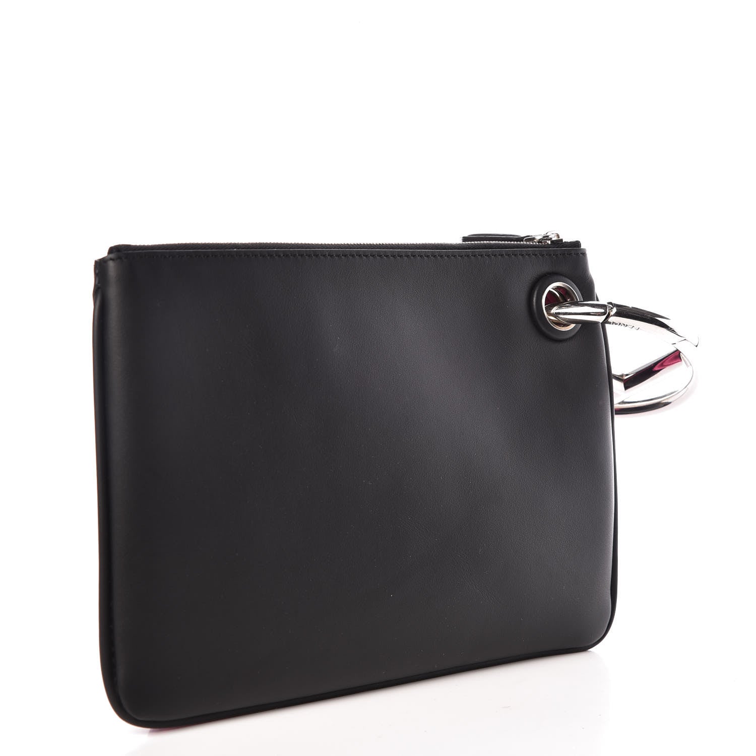 Fendi Calfskin Velvet F is Fun Fair Triplette Pouch Set Multicolor 3 of 9
