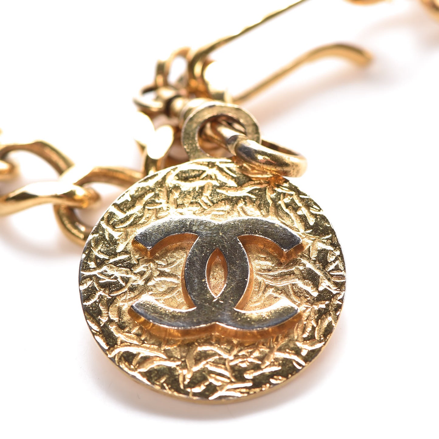 Chain Medallion Belt Gold
