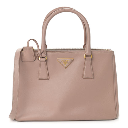 Prada Saffiano Small Galleria Double Zip Tote Cammeo 1 of 23