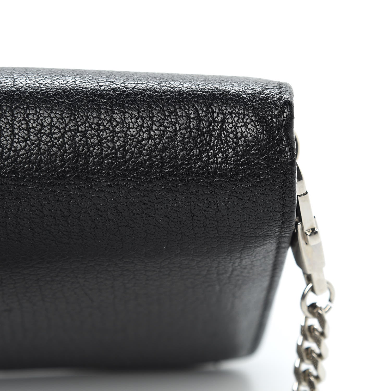 Givenchy Sugar Goatskin Pandora Chain Wallet Black 9 of 14