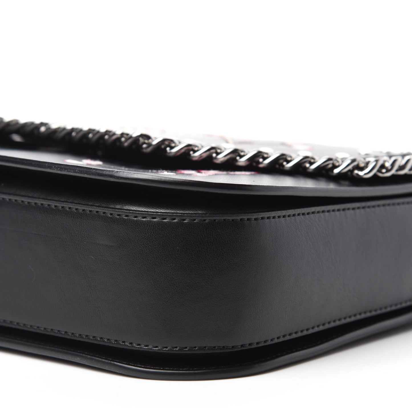 Eco Alter Nappa Medium Falabella Box Bird Shoulder Bag Black