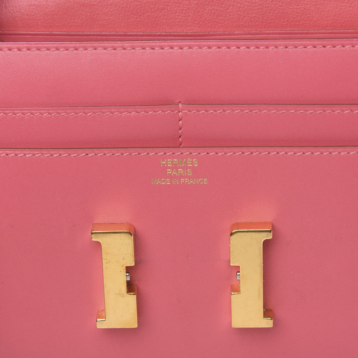 Tadelakt Constance Short Wallet Rose Lipstick
