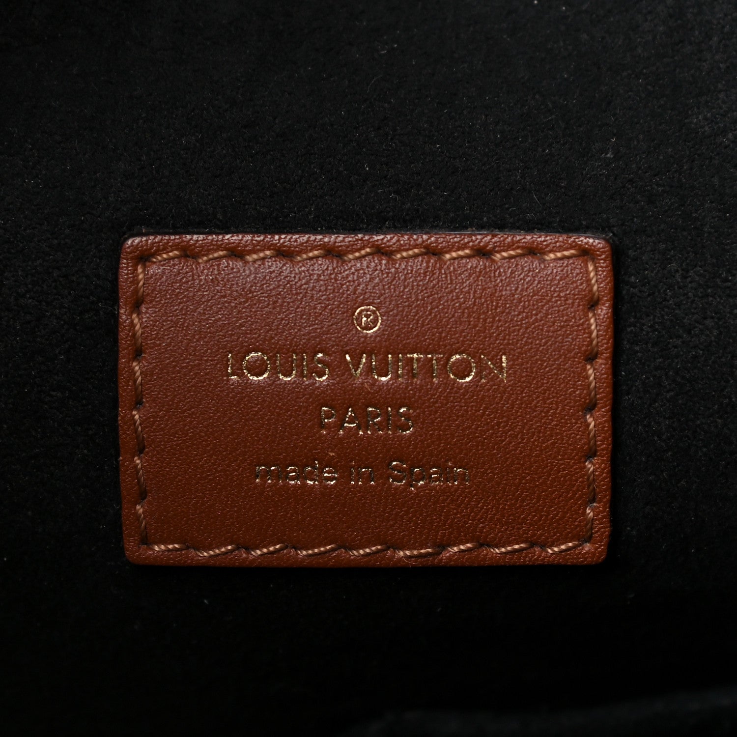 Louis Vuitton Monogram V Tote MM Black 9 of 19
