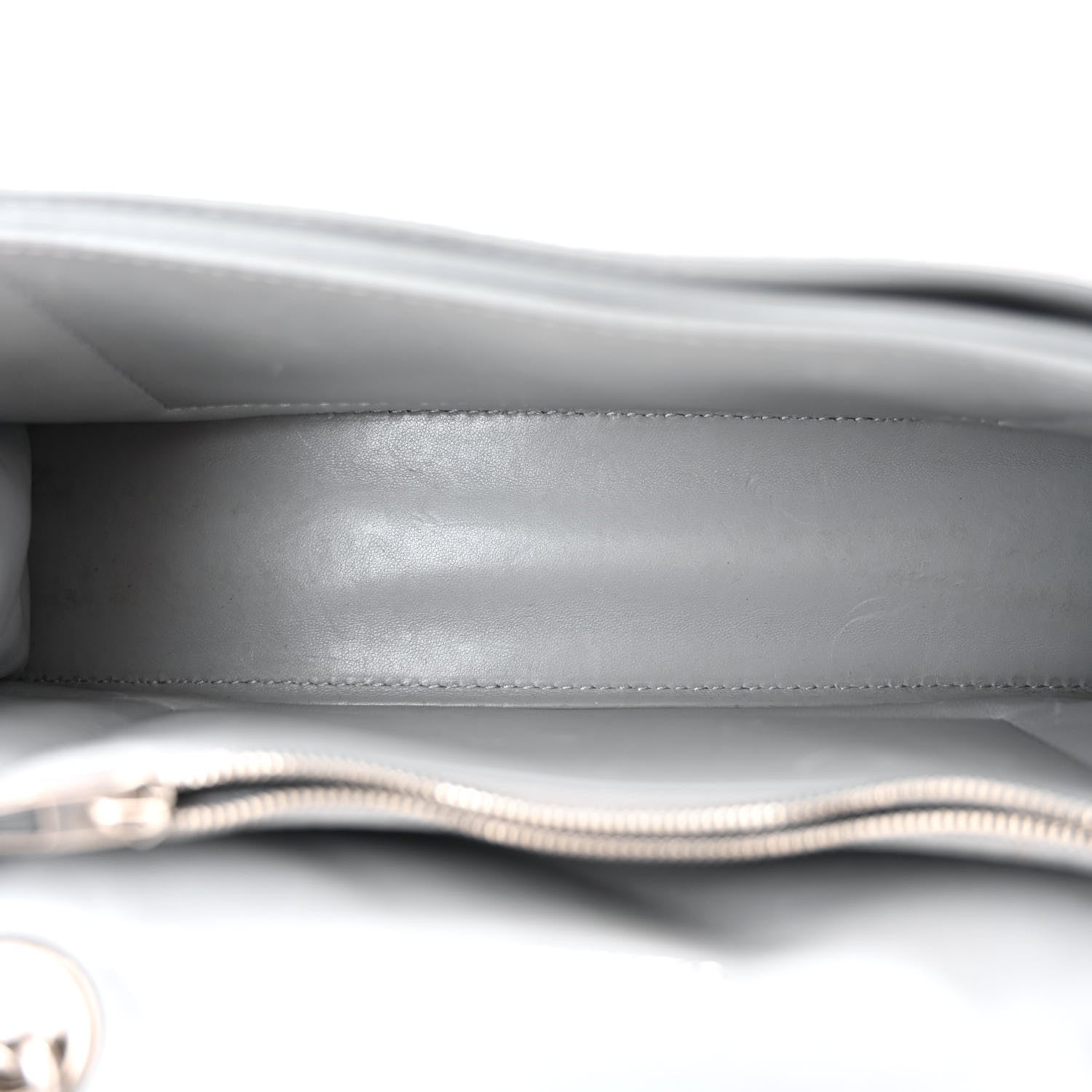 Balenciaga Crushed Calfskin Quilted Small Crush Chain Bag Silver 5 of 12