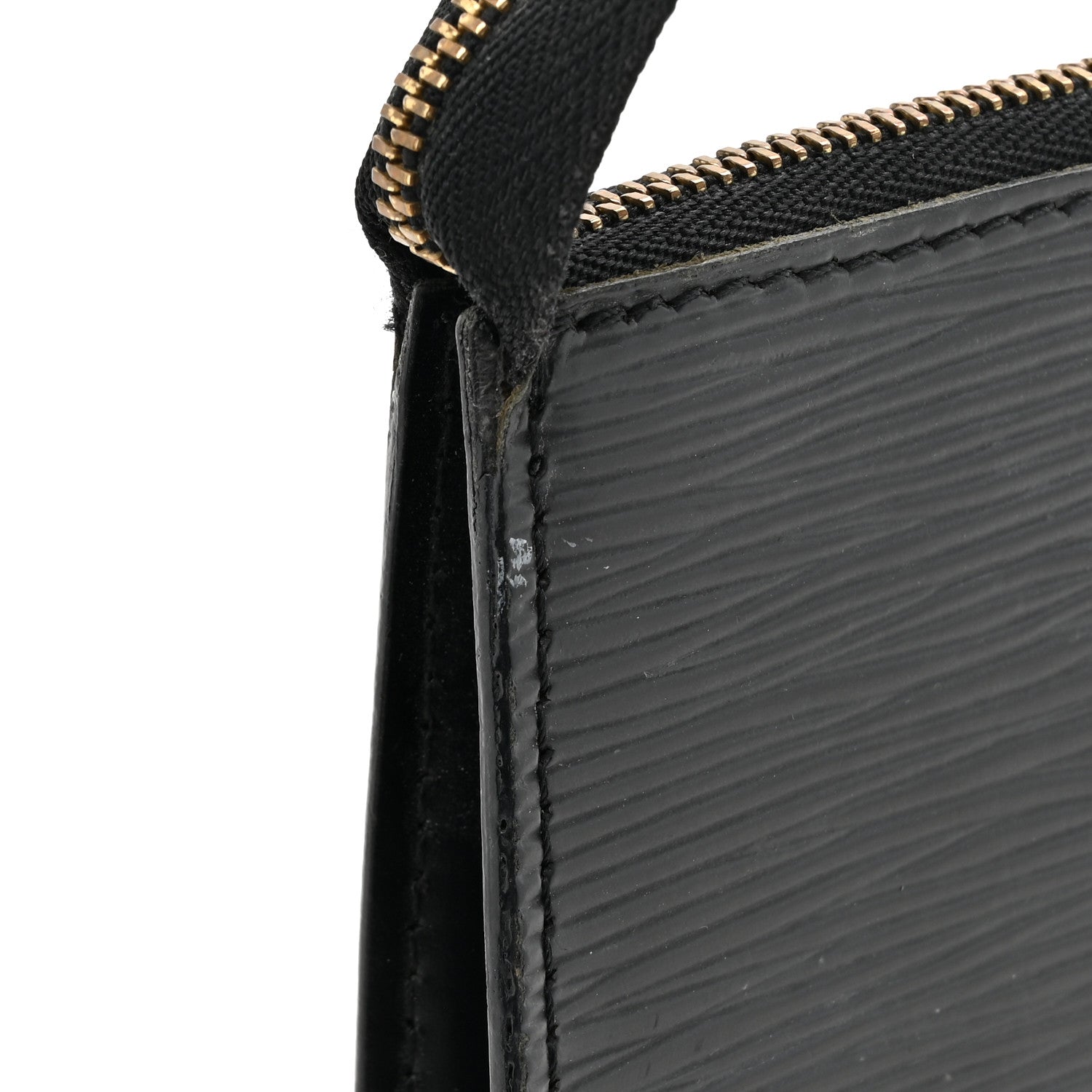 Louis Vuitton Epi Pochette Accessories 21 Black 12 of 16