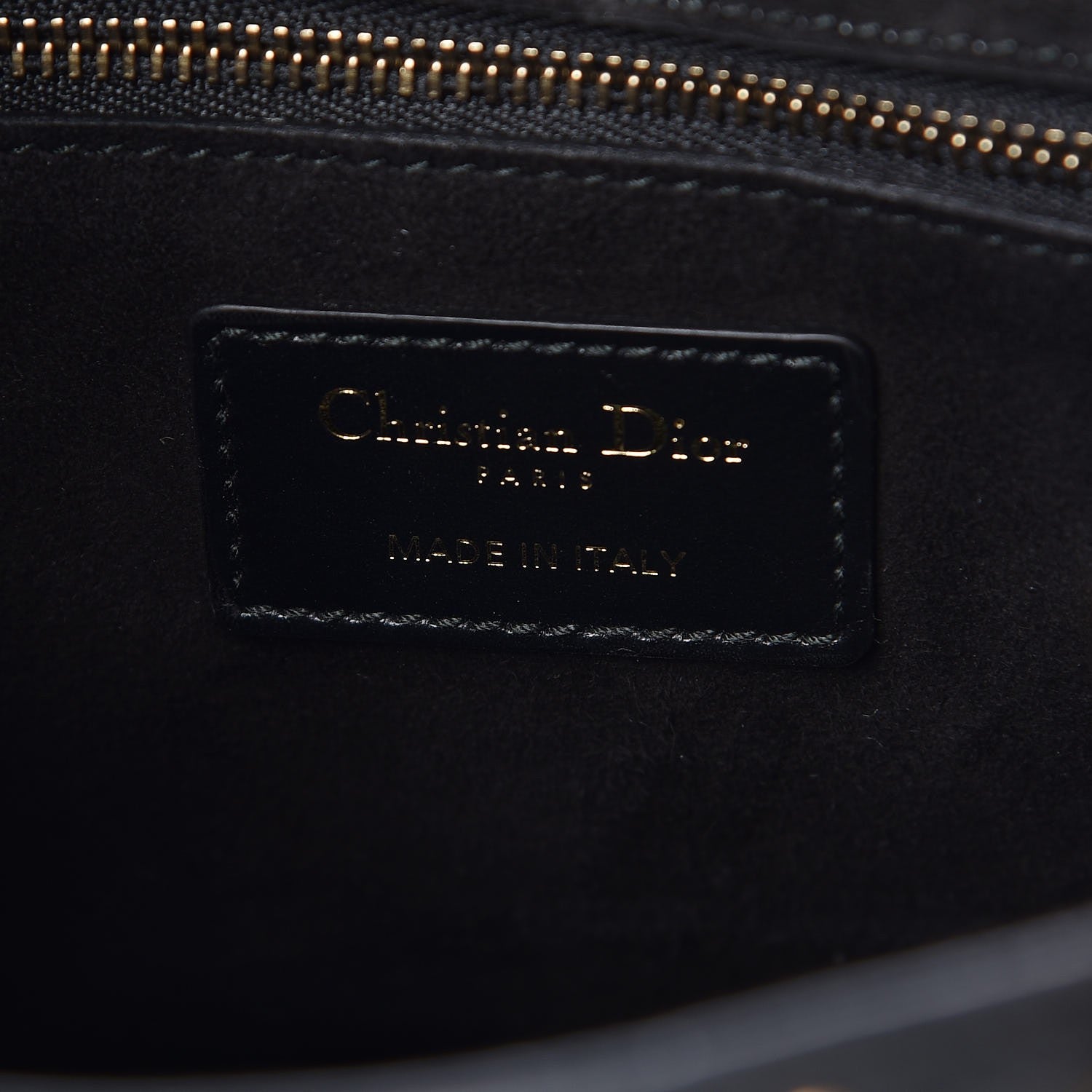 Christian Dior Calfskin Cannage Studded Medium Supple Lady Dior Black 6 of 8