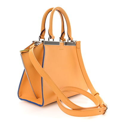 Fendi Vitello Dolce Mini 3jours Tote Miel 3 of 10