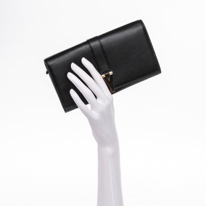 Saint Laurent Calfskin Classic Y Ligne Wallet Black 2 of 9
