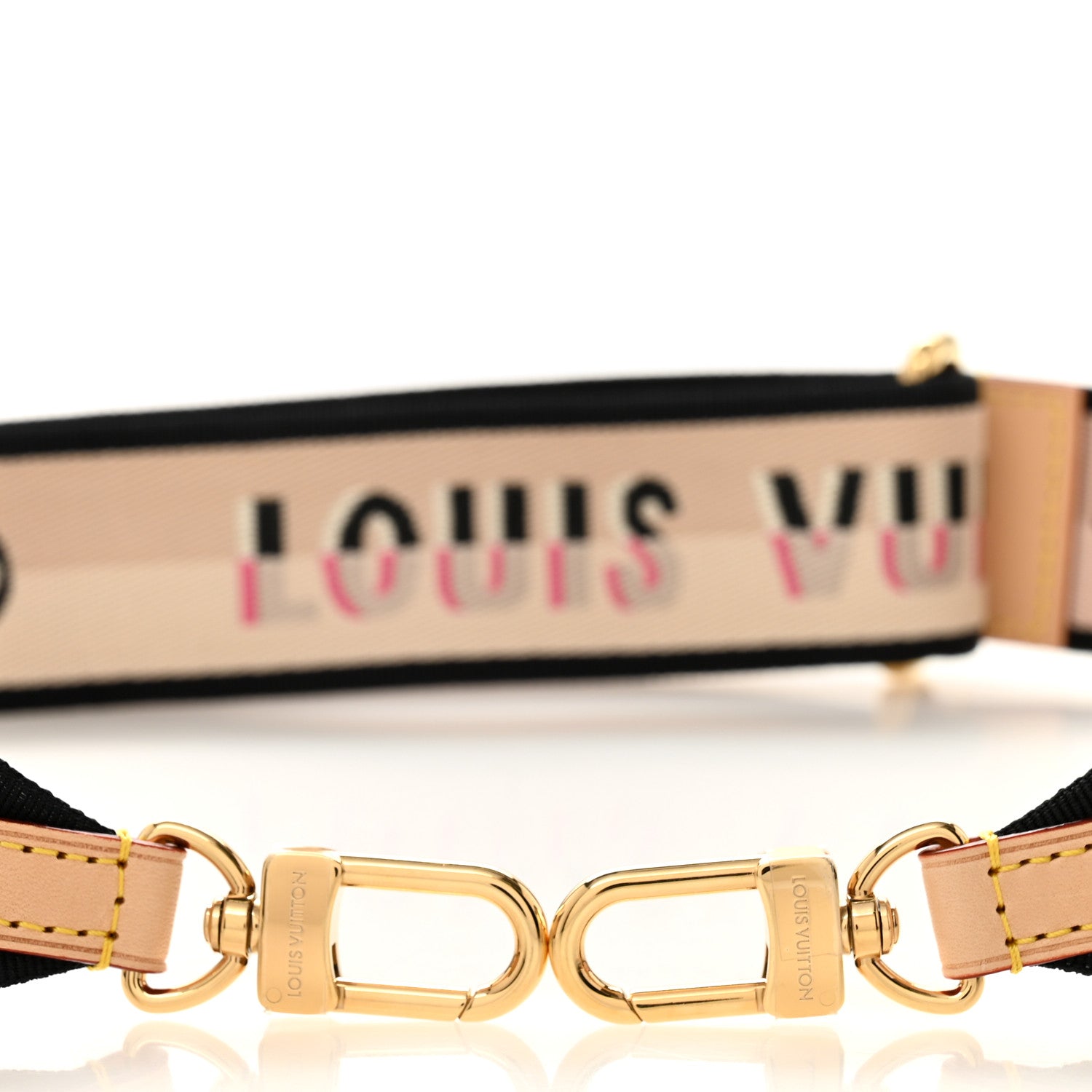 Louis Vuitton Jacquard Speedy Bandouliere 20 Shoulder Strap Black 3 of 4
