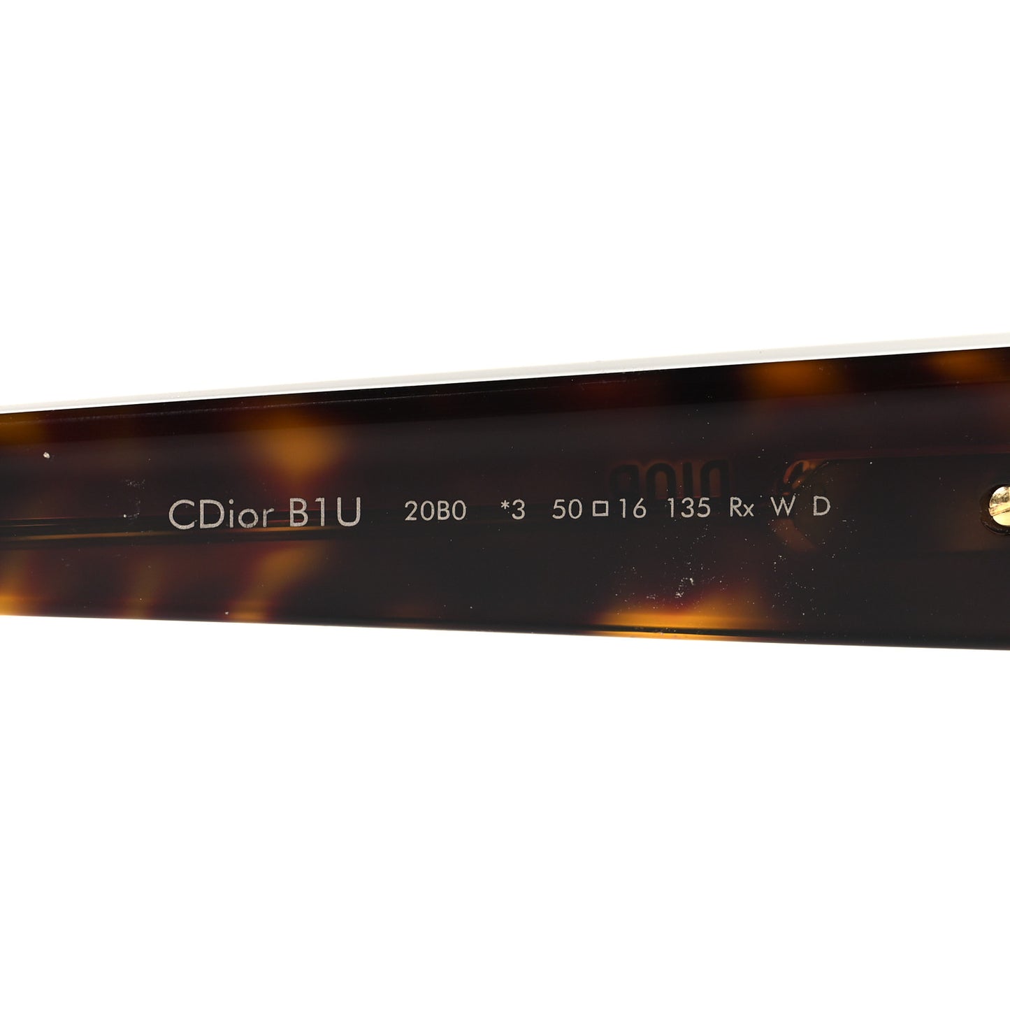 Acetate CDior B1U Cat Eye Sunglasses Tortoise