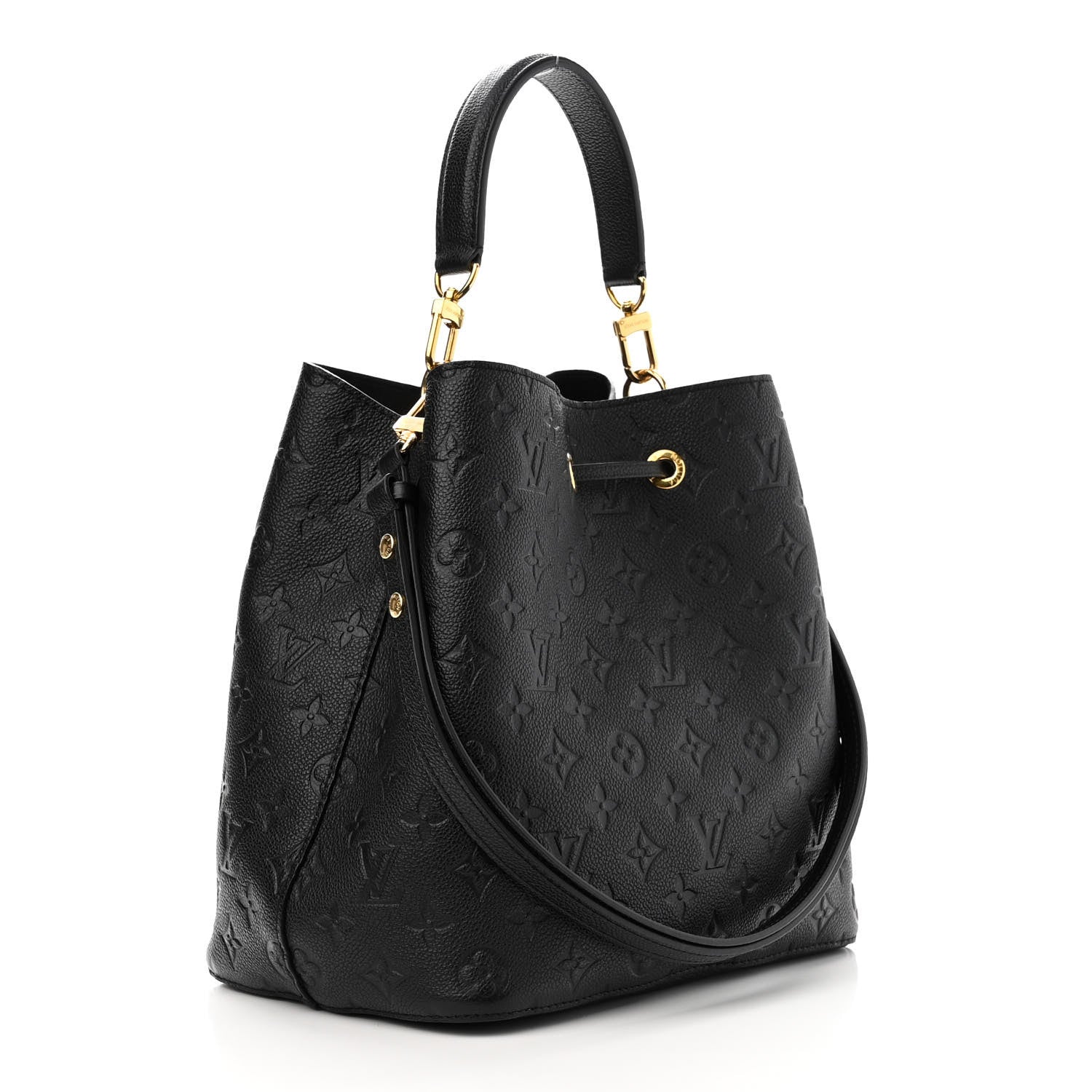 Louis Vuitton Empreinte Neonoe MM Black 3 of 12