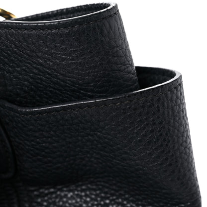 Prada Vitello Daino Side Pocket Tote Black 19 of 25