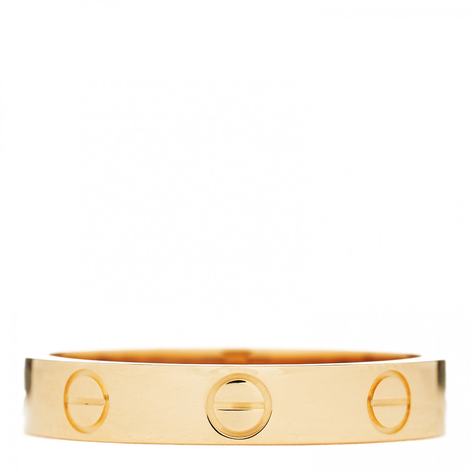 Cartier 18K Yellow Gold 3.5mm LOVE Wedding Band Ring 54 7 1 of 4