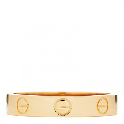 Cartier 18K Yellow Gold 3.5mm LOVE Wedding Band Ring 54 7 1 of 4