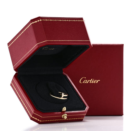 Cartier 18K Yellow Gold Diamond Small Juste Un Clou Ring 54 7 6 of 6
