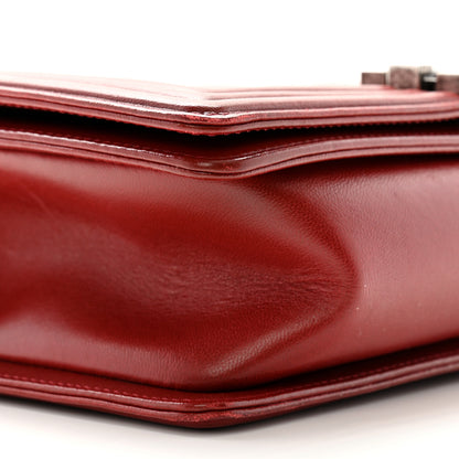 Chanel Lambskin Quilted Medium Boy Flap Red 9 of 13