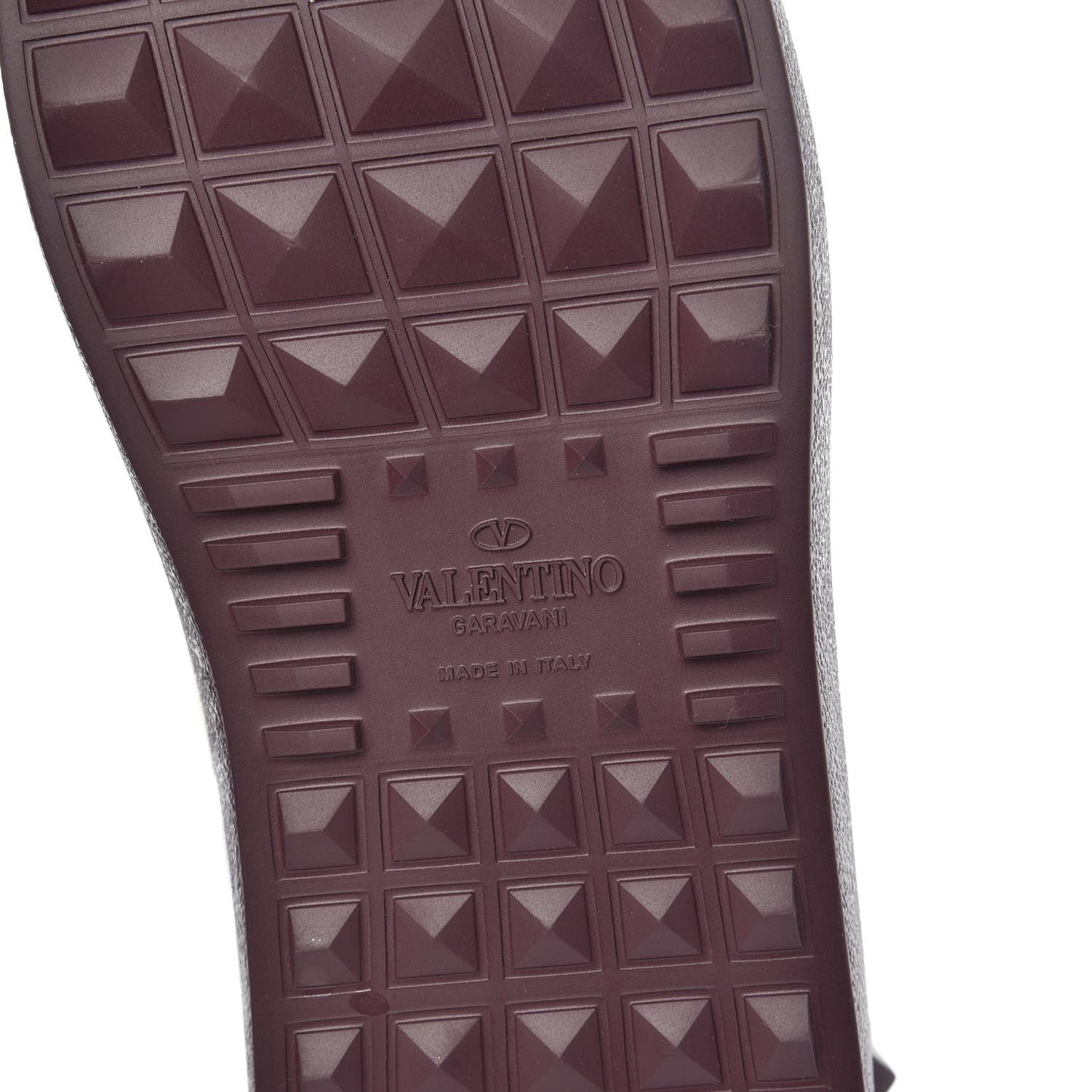 Calfskin Mime Rockstud Open Sneakers 39.5 Indigo Rubin Ivory