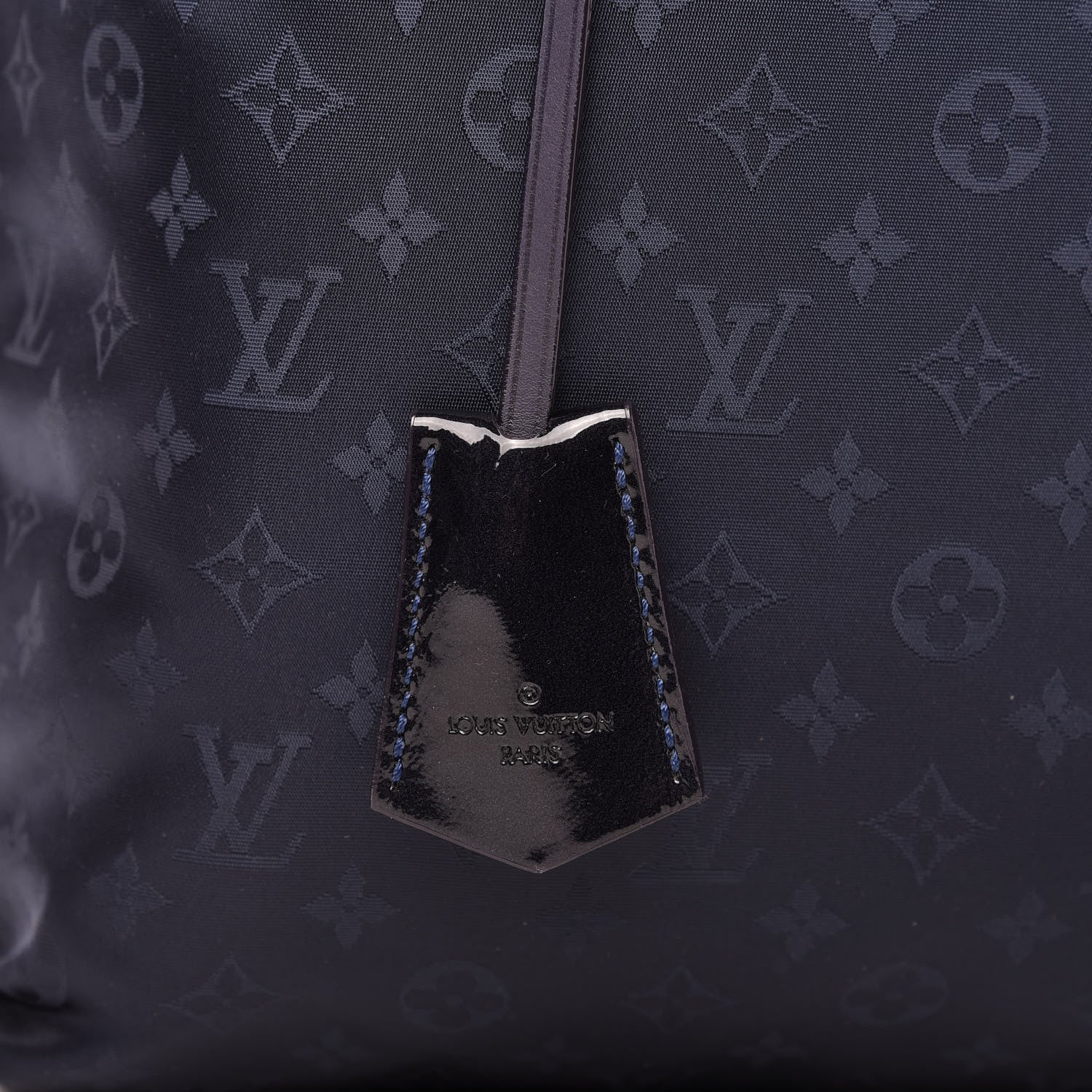 Louis Vuitton Monogram Nylon Desire Lockit Vertical MM Marine