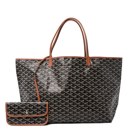 Goyard Goyardine Saint Louis GM Black Gold 1 of 14