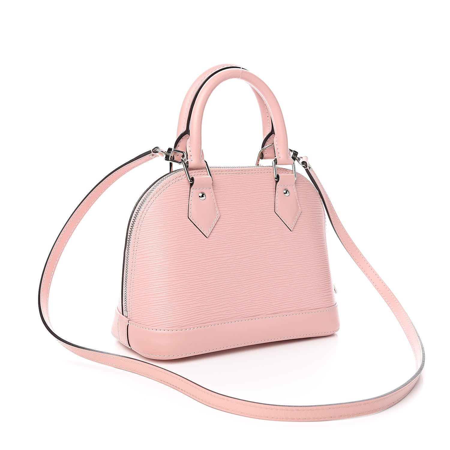 Louis Vuitton Epi Alma BB Rose Ballerine 3 of 12