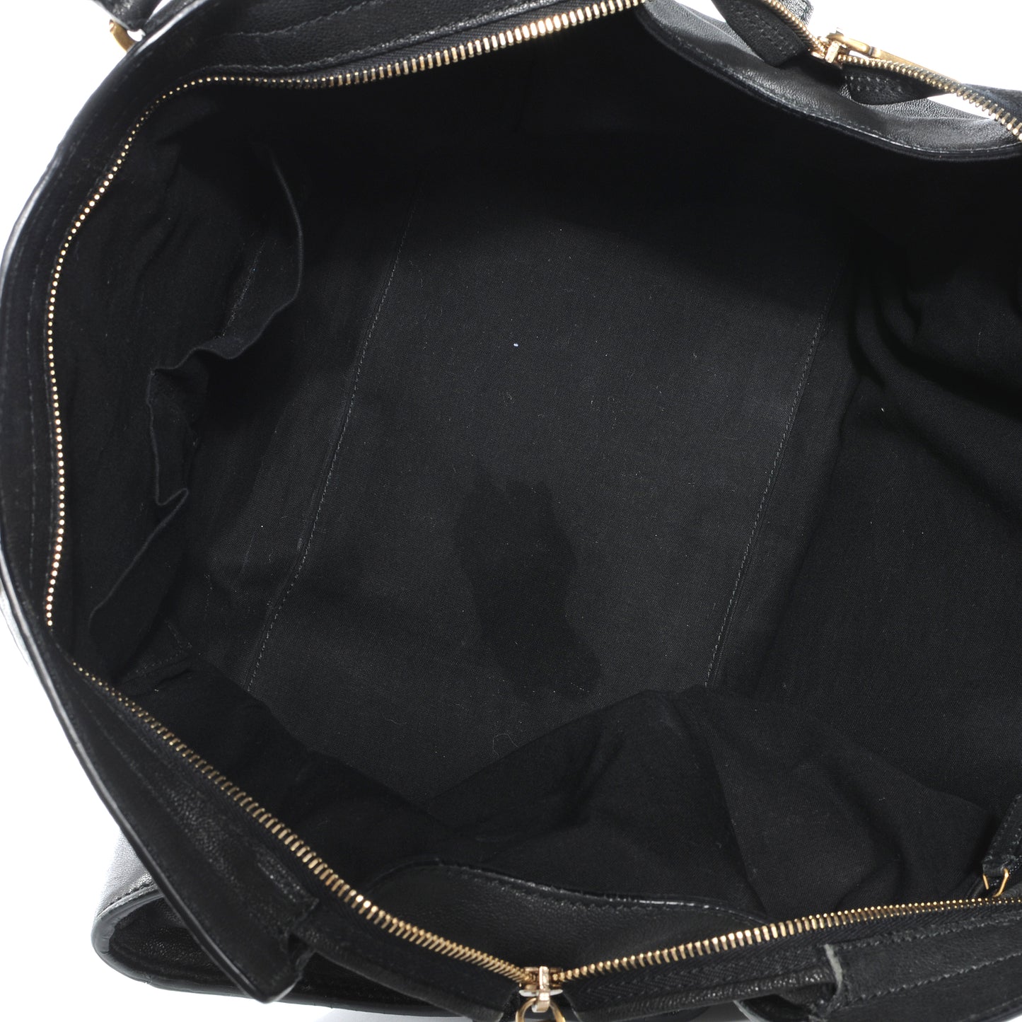 Leather Large Cabas Chyc Black