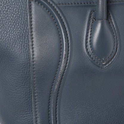 Celine Supple Calfskin Medium Phantom Luggage Slate Blue 21 of 26