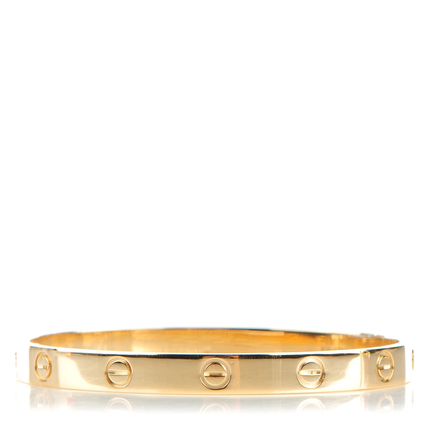 Cartier 18K Yellow Gold LOVE Bracelet 17 1 of 6