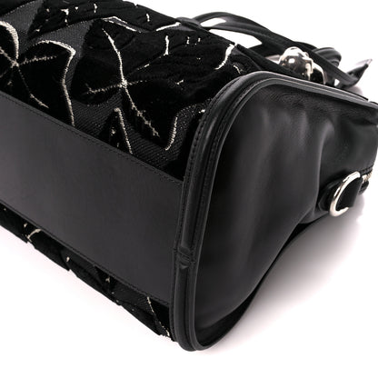 Alexander McQueen Velvet Shopper Tote Black 11 of 12