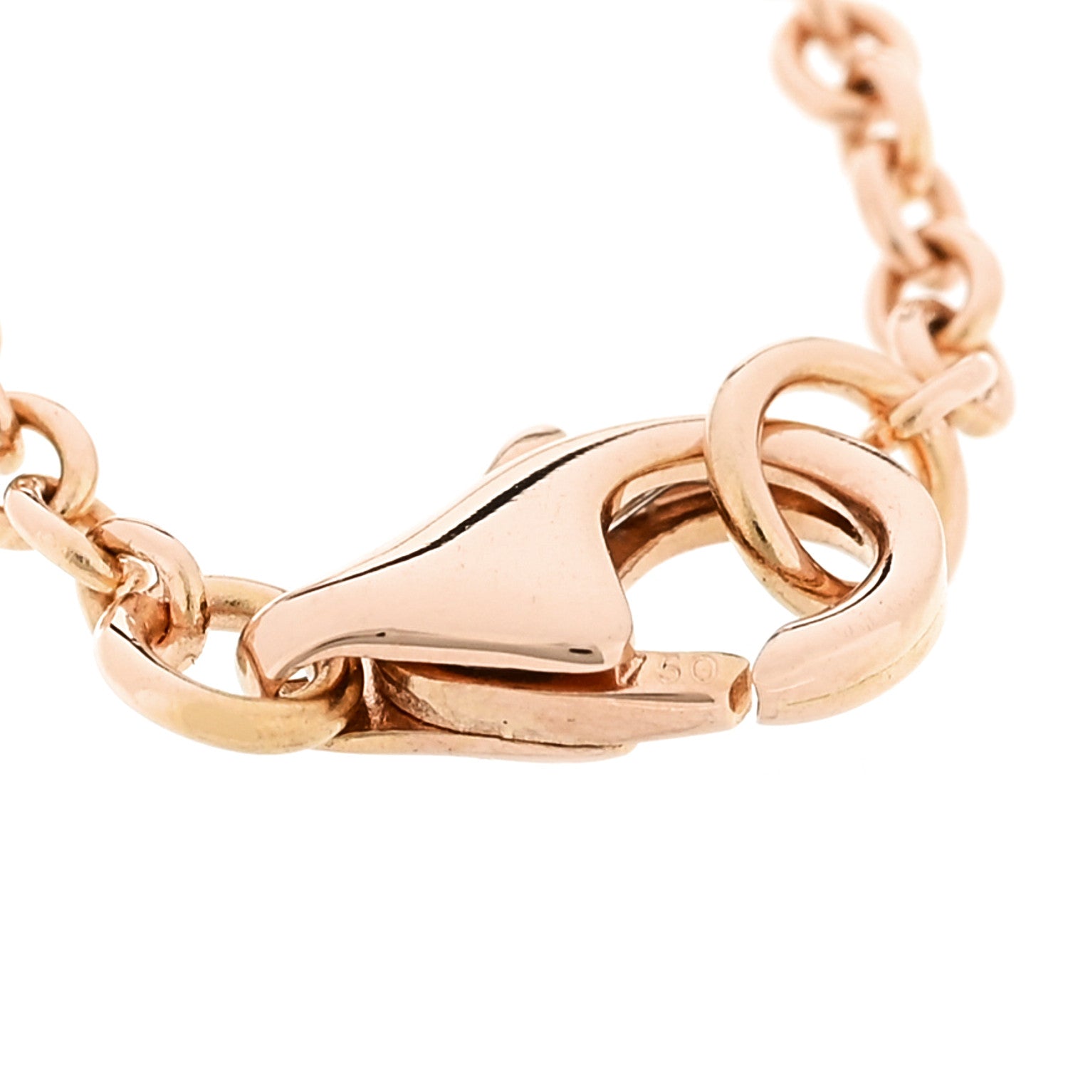 Cartier 18K Rose Gold Interlocking LOVE Bracelet 1836145