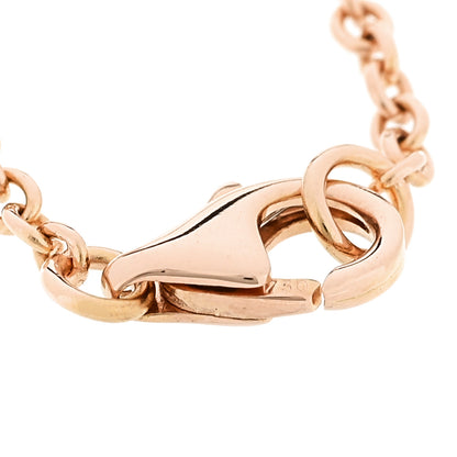 Cartier 18K Rose Gold Interlocking LOVE Bracelet 3 of 6