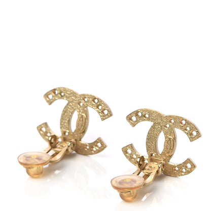 Chanel Star CC Clip On Earrings Gold 3 of 5