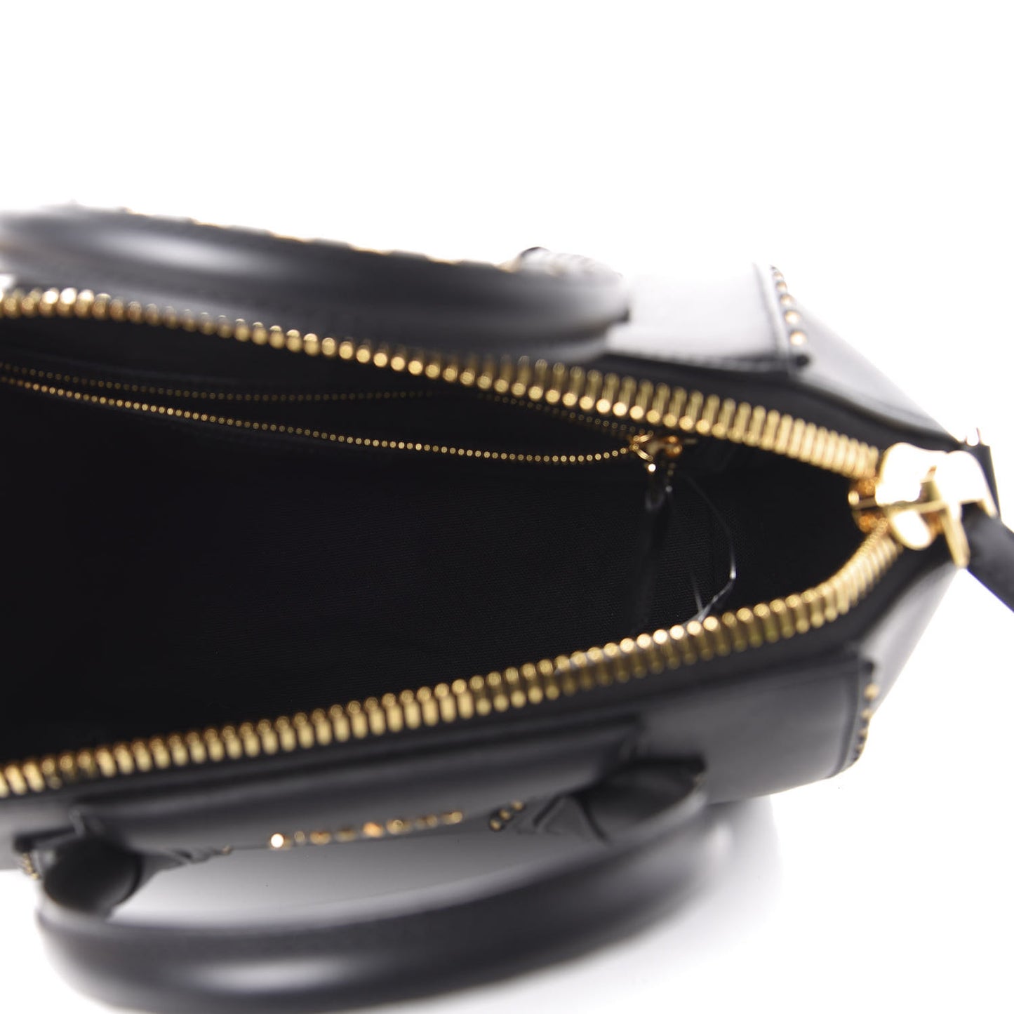 Calfskin Chain Detail Small Antigona Black