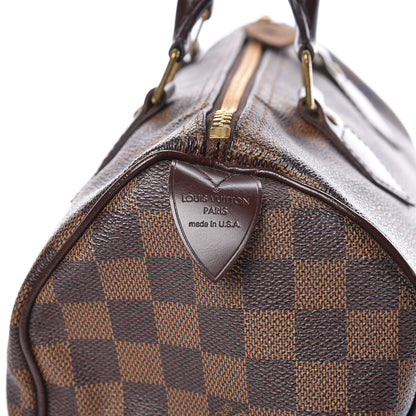 Louis Vuitton Damier Ebene Speedy 25 6 of 27