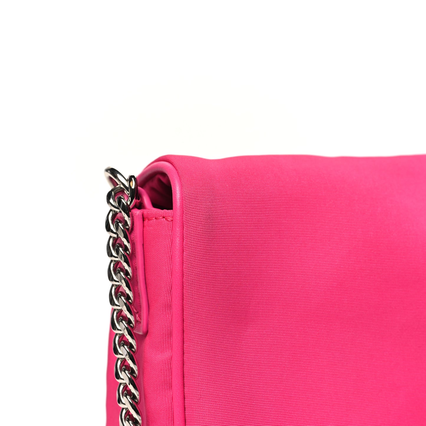 Nylon Graffiti Skull Small Crossbody Bag Pink
