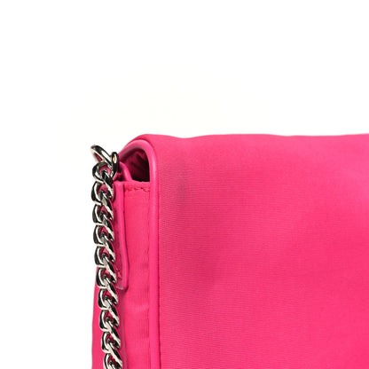 Alexander McQueen Nylon Graffiti Skull Small Crossbody Bag Pink 11 of 13