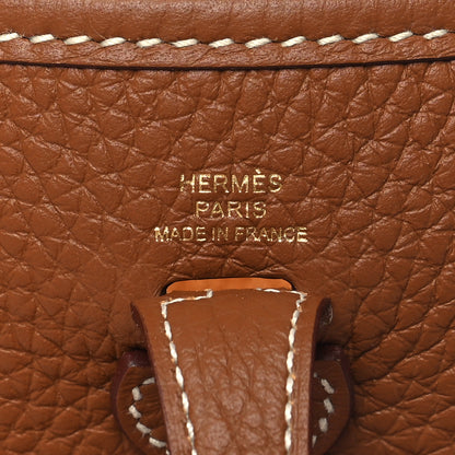 Hermes Taurillon Clemence Evelyne TPM Gold 6 of 10