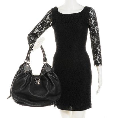 Louis Vuitton Mahina Neo L Black 2 of 7