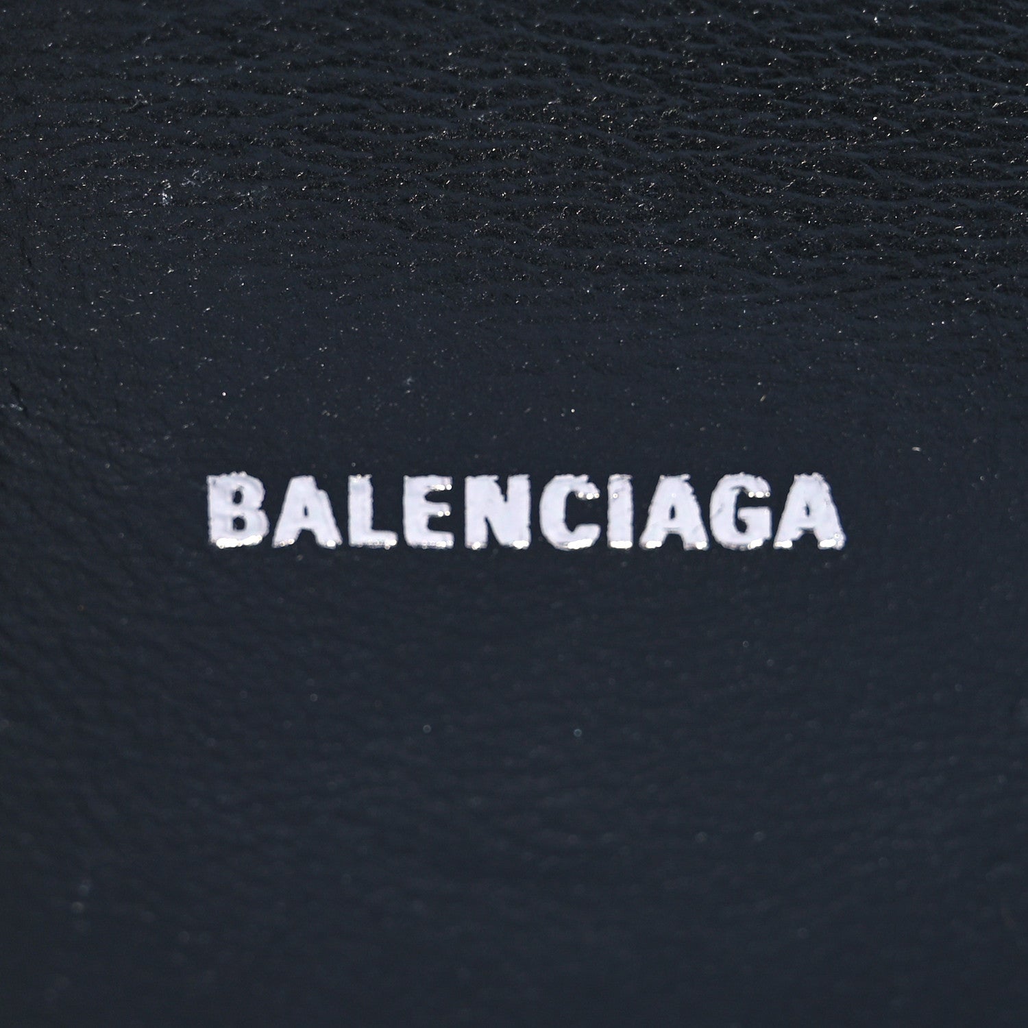 Balenciaga Metallic Shiny Calfskin Crocodile Embossed Hourglass Top Handle Bag XS Royal Blue 6 of 9