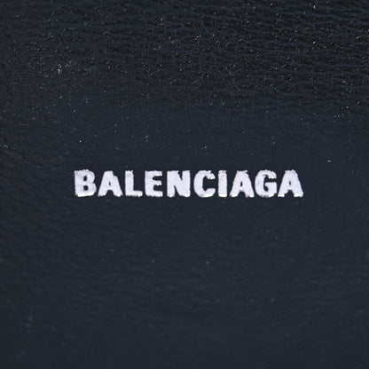 Balenciaga Metallic Shiny Calfskin Crocodile Embossed Hourglass Top Handle Bag XS Royal Blue 6 of 9