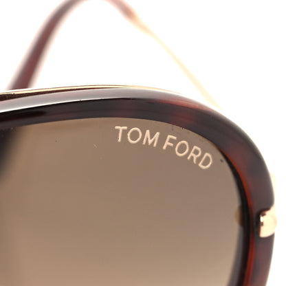 Tom Ford Cyrille Sunglasses TF 109 Tortoise 7 of 8