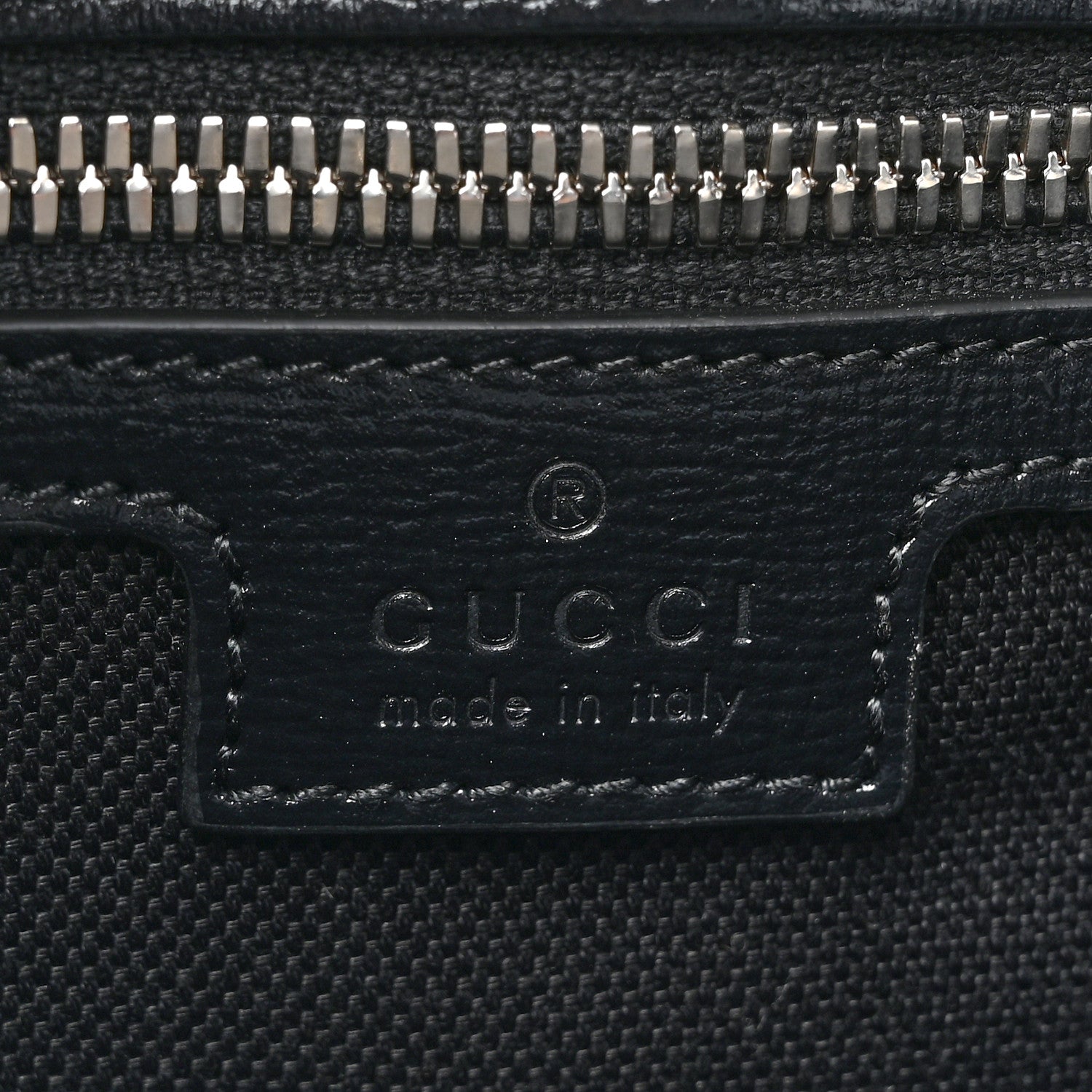 Gucci GG Supreme Monogram Azalea Calfskin Medium Retro Interlocking G Vertical Tote Bag Black 7 of 10